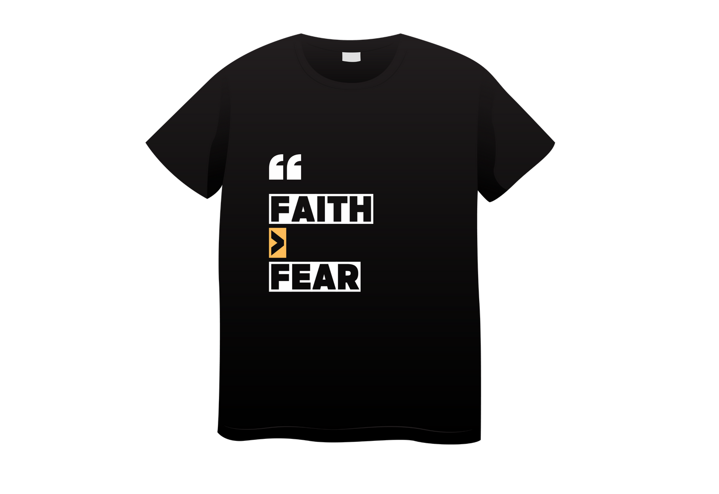 Faith > Fear Unisex T-Shirt