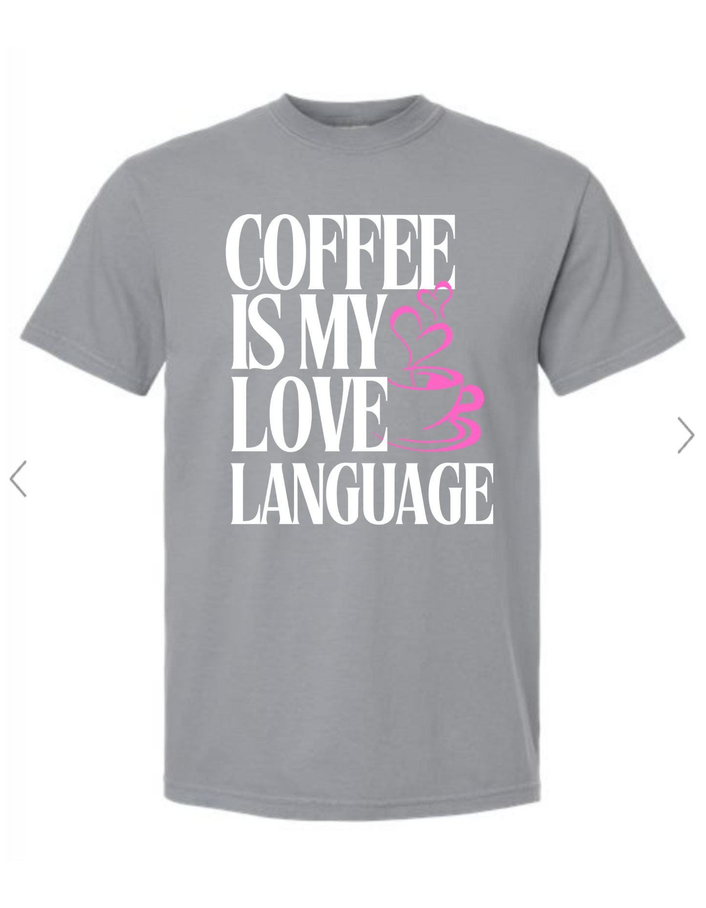 Coffee is my love language