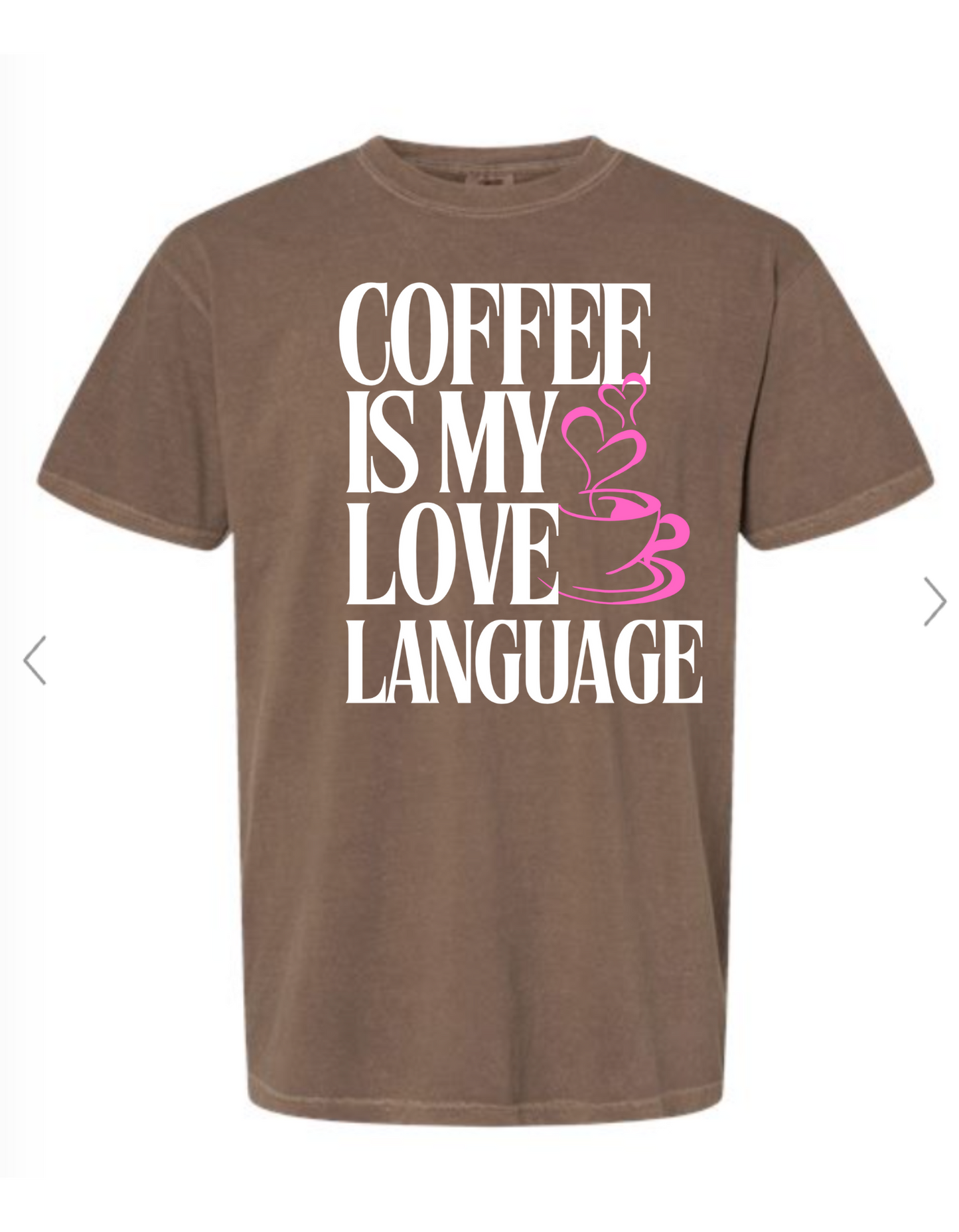 Coffee is my love language